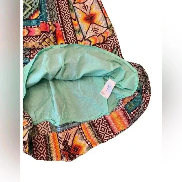 Farm Rio Banana Scarves Multicolor Midi Dress Size XS - Picture 6 of 16